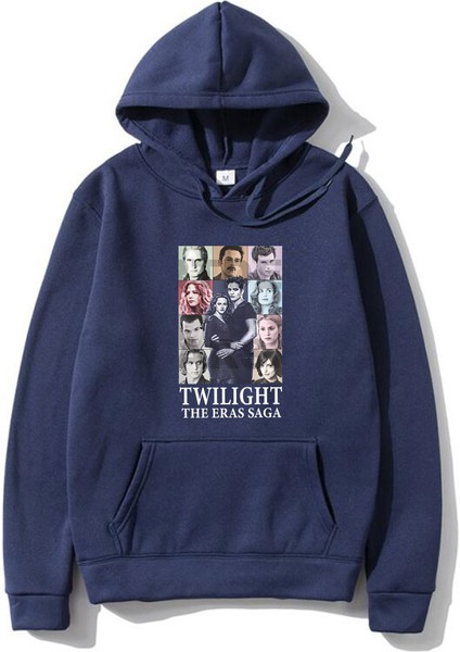 Alacakaranlık Eras Destan Hoodie Klasik Vintage Kazak Rahat Boy Hoodies Robert PA603