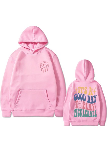 It's A Good Day Toplay Pickleball Graphic Hoodie Men Women Fashion Aesthetic Sweatshirt MEN'S619