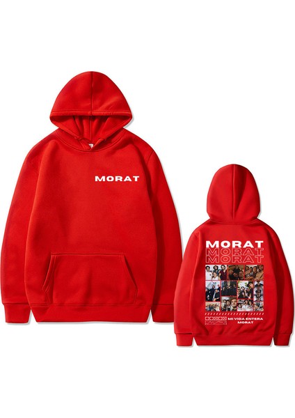 Şarkıcı Morat Band Çift Taraflı Baskılı Kapüşonlu Mi Vida Entera Eşofman KA674