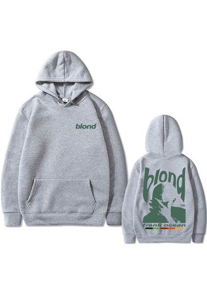 Rapçi Frank Grafik Hoodie Okyanus Albümü Hoodies Sarışın Moda Boy Polar Kazak E702