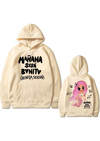 Şarkıcı Karol G Manana Sera Bichota Grafik Hoodie Rahat Polar Kazak M709