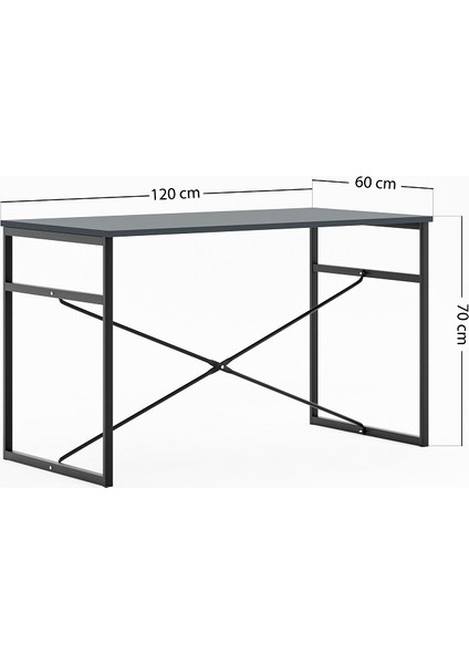 Mutfak Masası Bench Bank 120X60 Masa Set 2 Adet Sandalye Yemek Masası Füme 1548