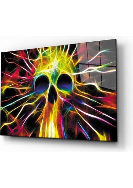 Teknoo- Soyut Cam Tablo 4mm Dayanıklı Temperli Cam