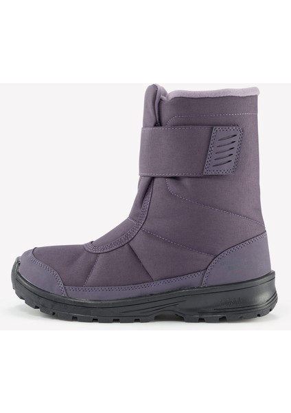 Quechua Çocuk Su Geçirmez Outdoor Kar Botu - Gri / Mor - SH100 fiyatları