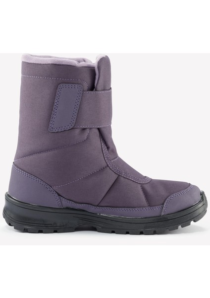 Quechua Çocuk Su Geçirmez Outdoor Kar Botu - Gri / Mor - SH100 indirimleri