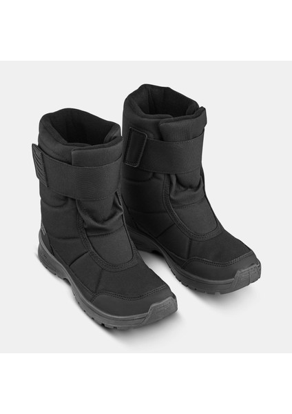 Quechua Çocuk Su Geçirmez Outdoor Kar Botu - Siyah - SH100