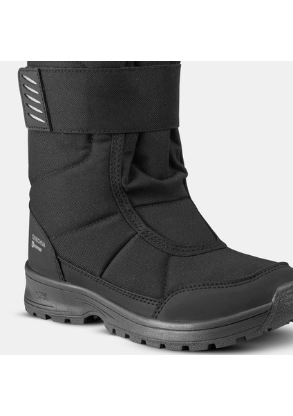 Quechua Çocuk Su Geçirmez Outdoor Kar Botu - Siyah - SH100 indirimleri