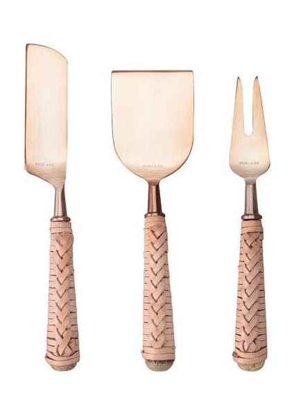 Gina Peynir Bıçak Takımı 3 Parça