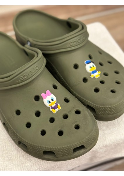 Terlik Süsü Jibbitz Çizgi Film Karakterleri (Duffy ve Daısy Duck) 2 Adet fırsatları