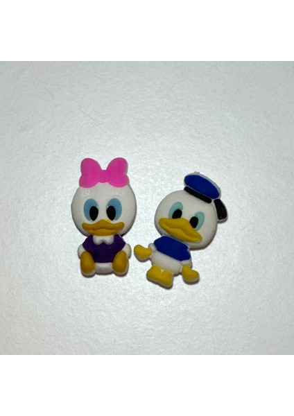 Terlik Süsü Jibbitz Çizgi Film Karakterleri (Duffy ve Daısy Duck) 2 Adet indirimleri