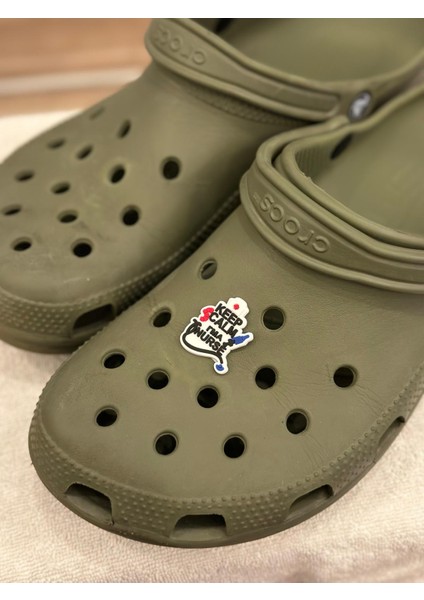 Terlik Süsü Jibbitz Hemşire (1 Adet)