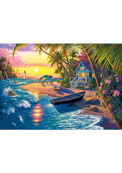 Sunset Beach 1000 Parça Puzzle modelleri