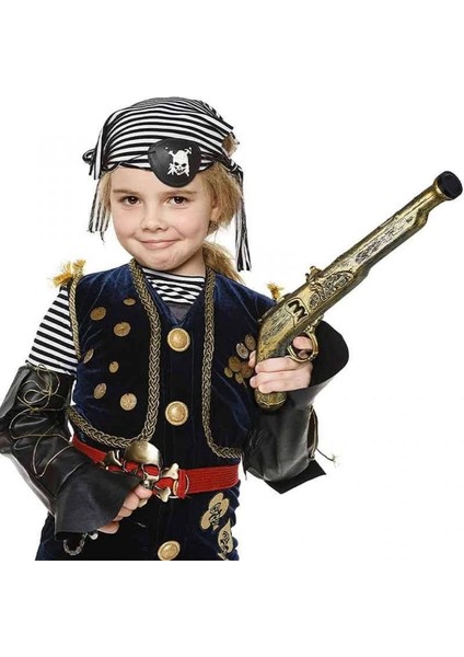 Eskitilmiş Desenli Plastik Oyuncak Korsan Sı 40 cm fiyatları