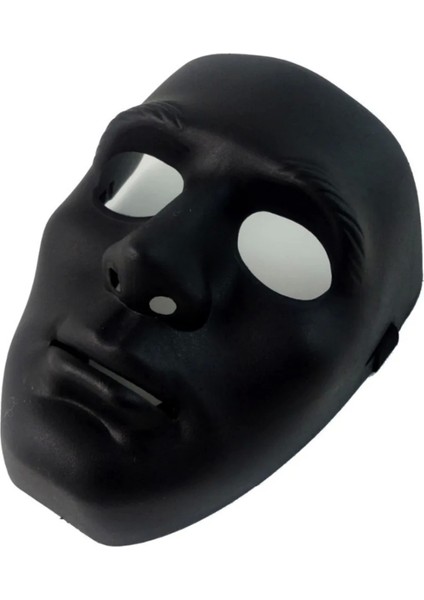 Siyah Renk Hip Hop Anonim Jabbawockeez Dans Maskesi 18X19 cm indirimleri