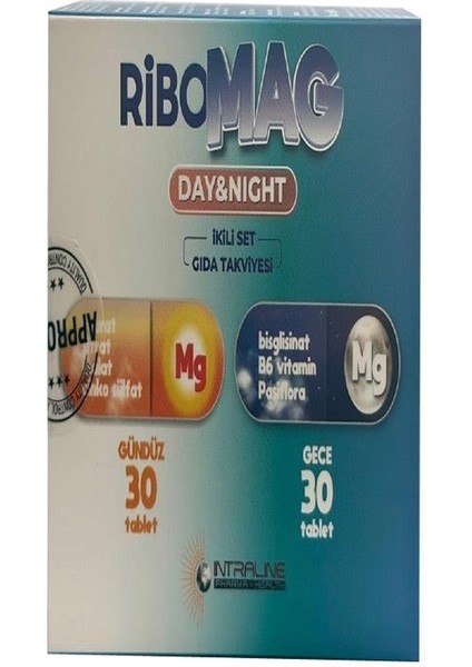 Ribomag Day & Night 30 + 30 Tablet
