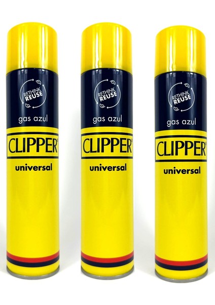 Clipper Çakmak Gazı 300 ml Ekonomik Set