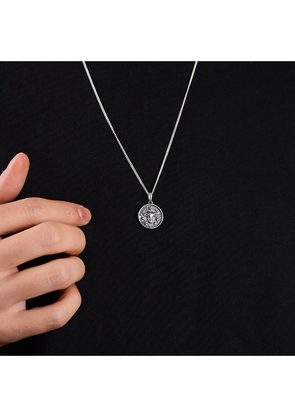 Gümüş Boğa Burcu Kolye 925 Ayar Gümüş Boğa Burç Unisex Kolye