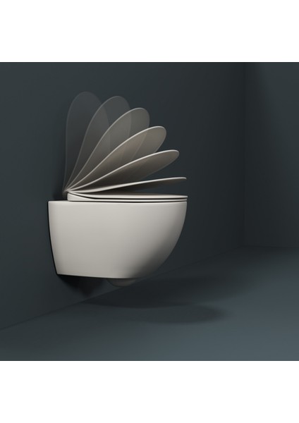 Free Kanalsız Asma Klozet FE322 + Creavit Yavaş Kapak