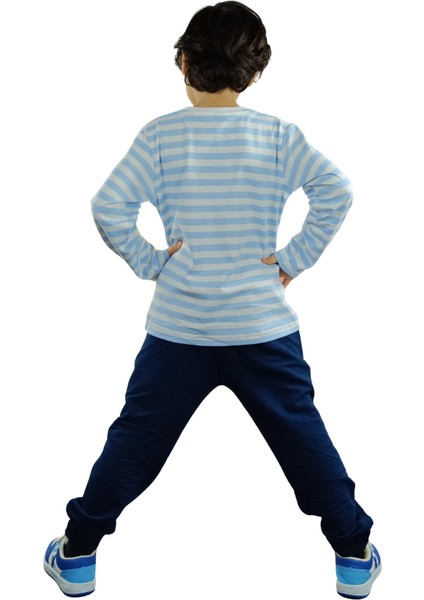 T-Rex Baskılı T-Shirt + Indigo Pantolon Takım fiyatları