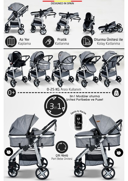 9 In 1 Full Yeni Doğan Set 950 Travel Sistem Bebek Arabası 450 2in1 Park Yatak Oyun Alanı