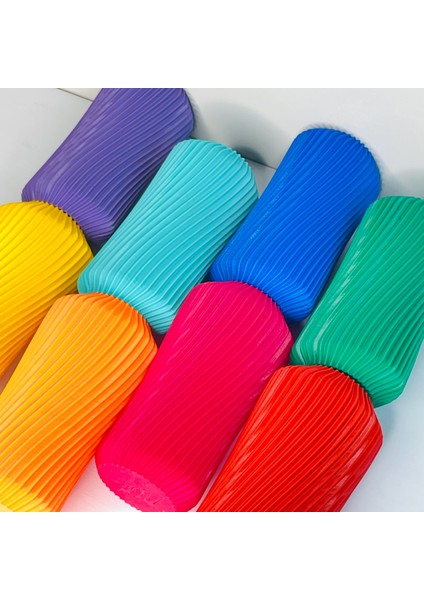 Lily Renkli Vazo - Popart Vazo - Çiçek Vazosu - Ev Dekorasyonu modelleri