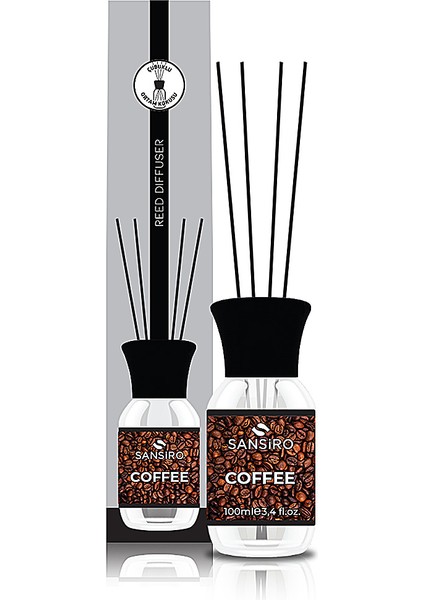 Coffee Bambu Çubuklu Oda Kokusu 100 ml