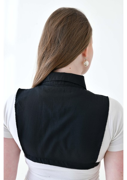 Mırach Curve Büyük Beden Sivri Yakalı Gömlek Yakası Uzun Yaka Lastikli Esnek Poplin Gömlek Yaka indirimleri