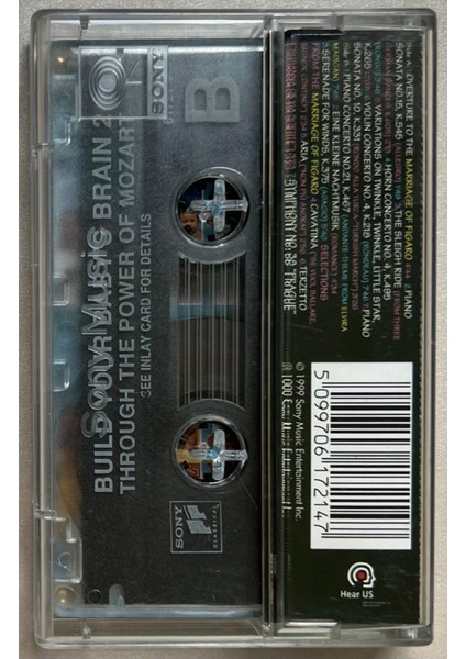 Build Your Baby's Brain 2 Through The Power of Mozart Kaset fiyatları