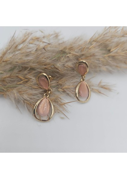 Pembe 60's Vintage Küpe fırsatları