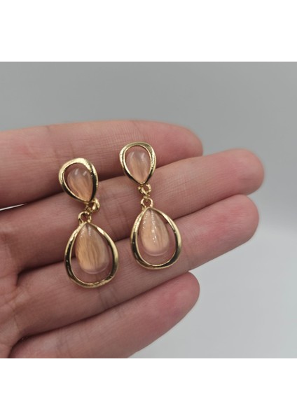 Pembe 60's Vintage Küpe indirimleri