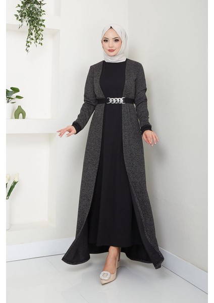 Kadın Giyim Moda Tesettür Elbise 2644
