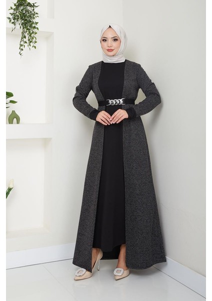 Kadın Giyim Moda Tesettür Elbise 2644