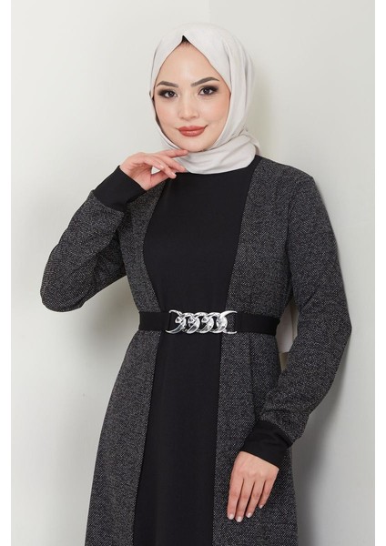 Kadın Giyim Moda Tesettür Elbise 2644