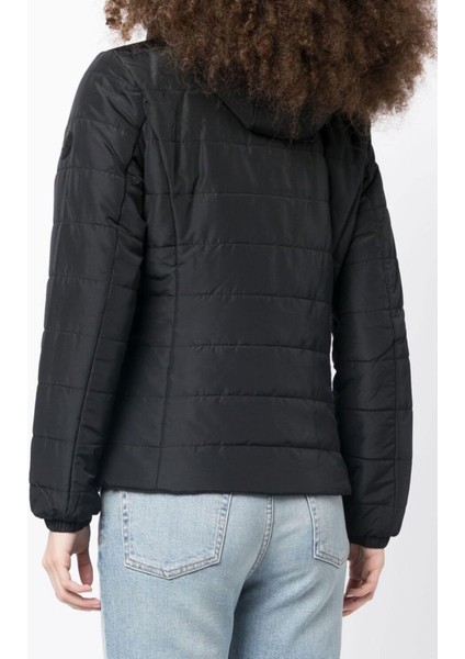 Kadın Kapüşonlu Mont - Siyah fiyatları