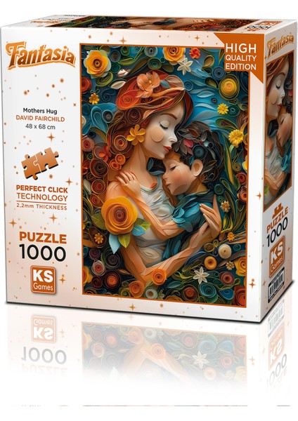 Mother Hug 1000 Parça Puzzle