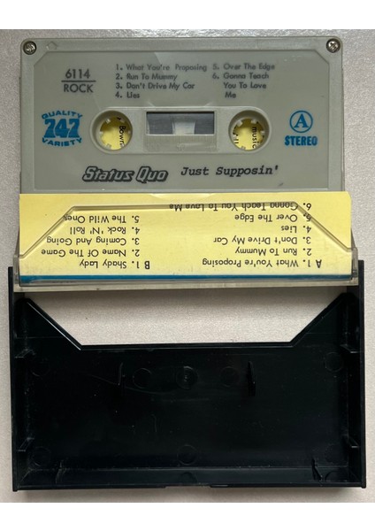 Quo Status - Just Supposin (Kaset)