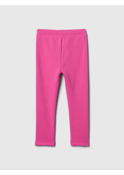 Kız Bebek Pembe Cozy Sherpa Legging Tayt
