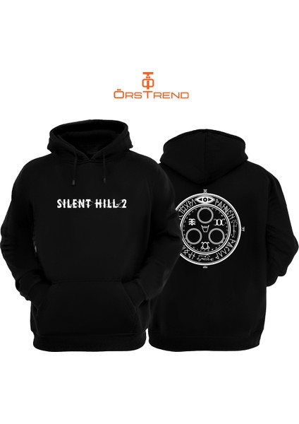 Silent Hill 2 Baskılı Unisex Kapşonlu Sweatshirt