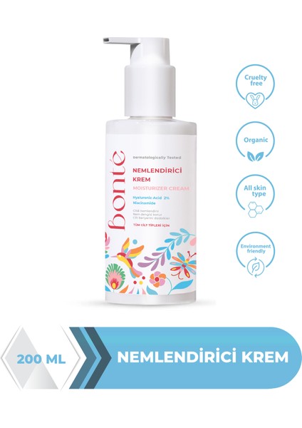 Yüz Ve Vücut Nemlendirici Kremi 200 ml