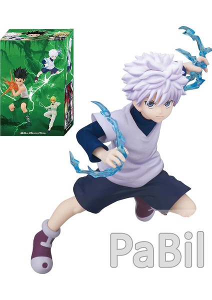 Hunter x Hunter Anime Aksiyon Figür Hediyelik Oyuncak 18 cm - Killua Zoldyck