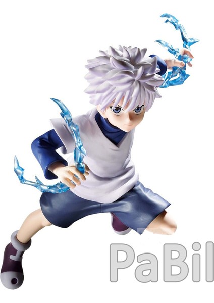 Hunter x Hunter Anime Aksiyon Figür Hediyelik Oyuncak 18 cm - Killua Zoldyck