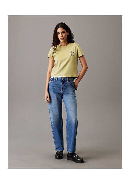 Scrıpt Instıtutıonal Baby Tee TShirt fırsatları