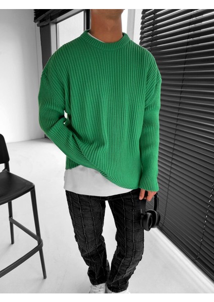 Oversize Kazak Yeşil modelleri