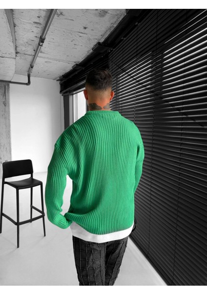 Oversize Kazak Yeşil