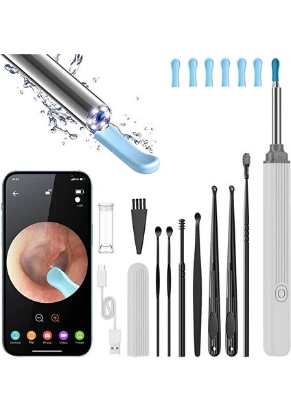 3.0mm Görsel Kulak Kepçesi Kablosuz Wifi Akıllı Hd (Yurt Dışından)