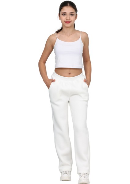 Kız-Erkek Çocuk 3 Iplik Şardonlu Içi Pamuklu Okul Eşofman Altı Pantolon indirimleri