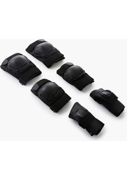 Oxelo Yetişkin Destek Seti - Paten - Siyah - 3X2 - FIT500 indirimleri