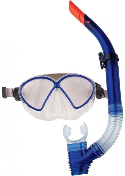 Sn 450 Snorkel Set Mavi