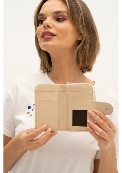 Kadın Benetton Cüzdan - Bej fiyatları