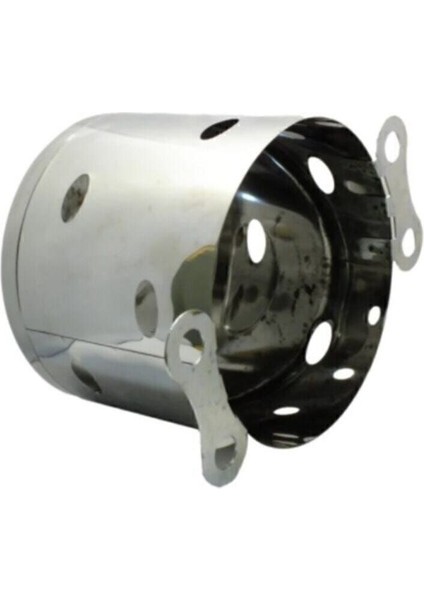 Ünlaks Krom Aks Tası Paslanmaz Krom Uzun Model Ciğerli